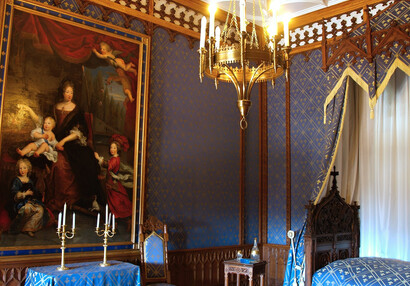 ložnice královského apartmá